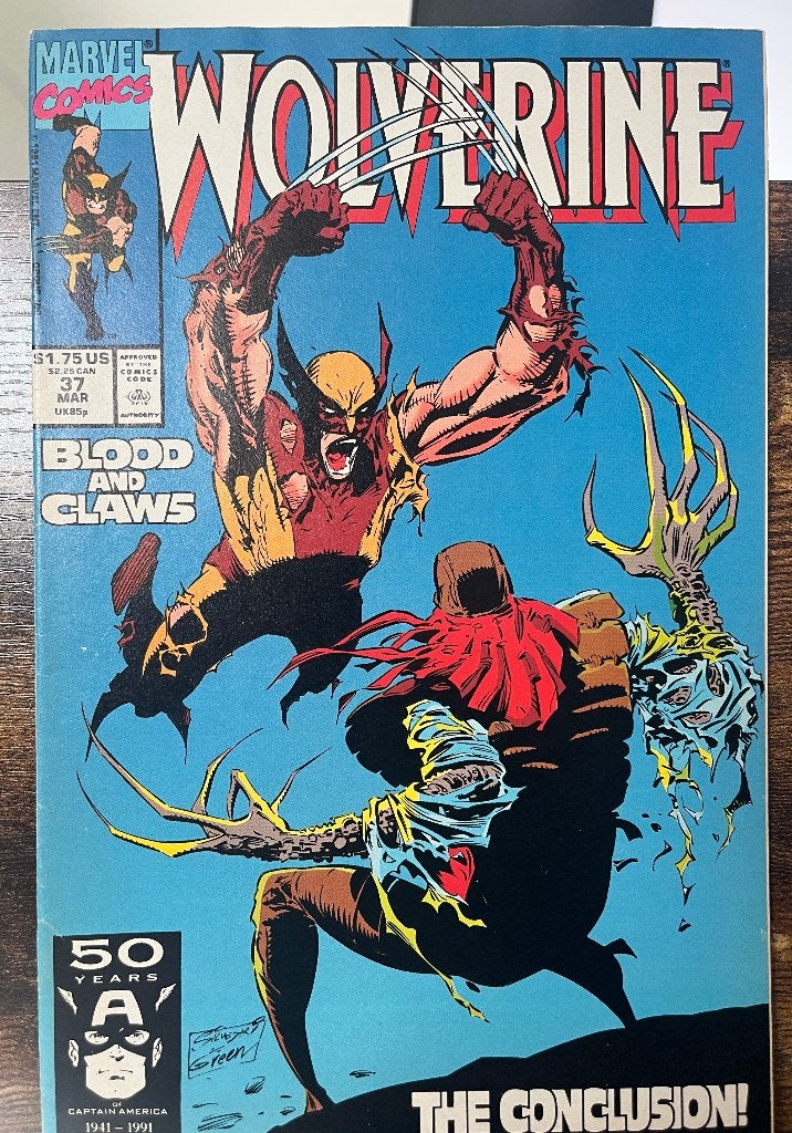 Wolverine (1988) #37 (Marvel Comics), Boeken, Strips | Comics, Amerika, Ophalen of Verzenden, Gelezen, Eén comic