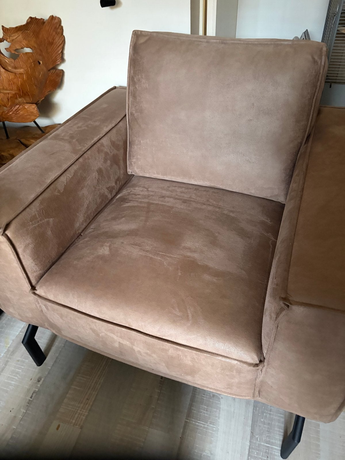 Comfortabele fauteuil van Haco, Ophalen, Gebruikt, Stof, 75 tot 100 cm