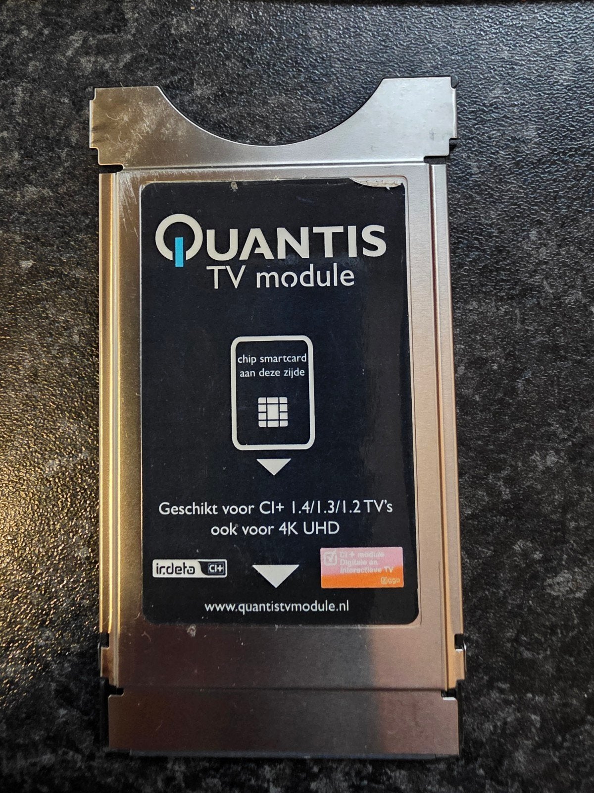 Quantis TV Module CI+ 1.4 4K UHD Irdeto voor Ziggo, Ophalen of Verzenden, Zo goed als nieuw, Decoder