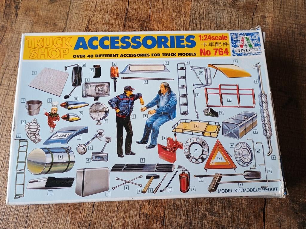 Italeri Bouwpakket Truck Shop accesores, Hobby en Vrije tijd, Ophalen of Verzenden, Truck, Italeri