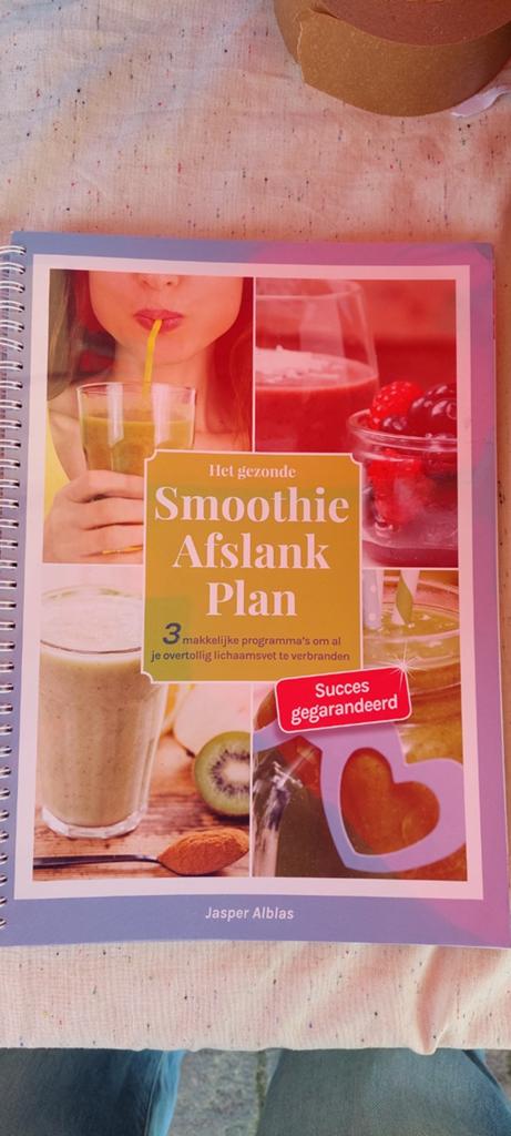 Het Gezonde Smoothie Afslank Plan - Jasper Alblas, Ophalen of Verzenden, Zo goed als nieuw, Dieet en Voeding, Jasper Alblas