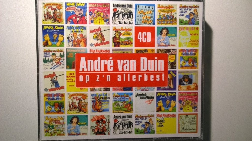 André van Duin - Op Z'n Allerbest (4 CD), Ophalen of Verzenden, Zo goed als nieuw, Pop, Album