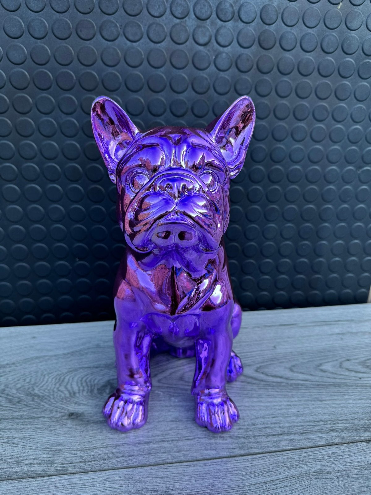 bulldog (chrome) 30hoog 15breed/Nieuw!, Verzamelen, Beelden en Beeldjes, Ophalen of Verzenden, Nieuw, Dier