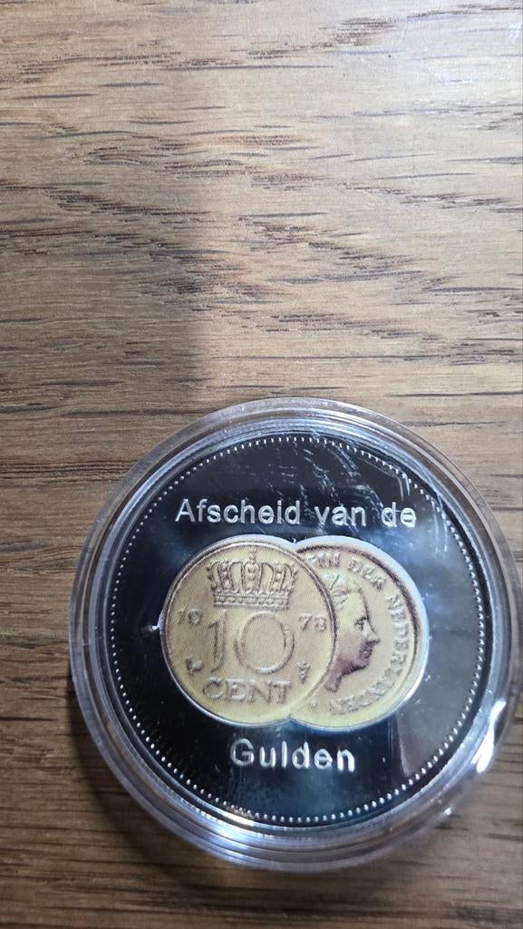 Afscheid van de Gulden - Herdenkingsmunt, Ophalen of Verzenden, Koningin Beatrix, Overige waardes, Losse munt