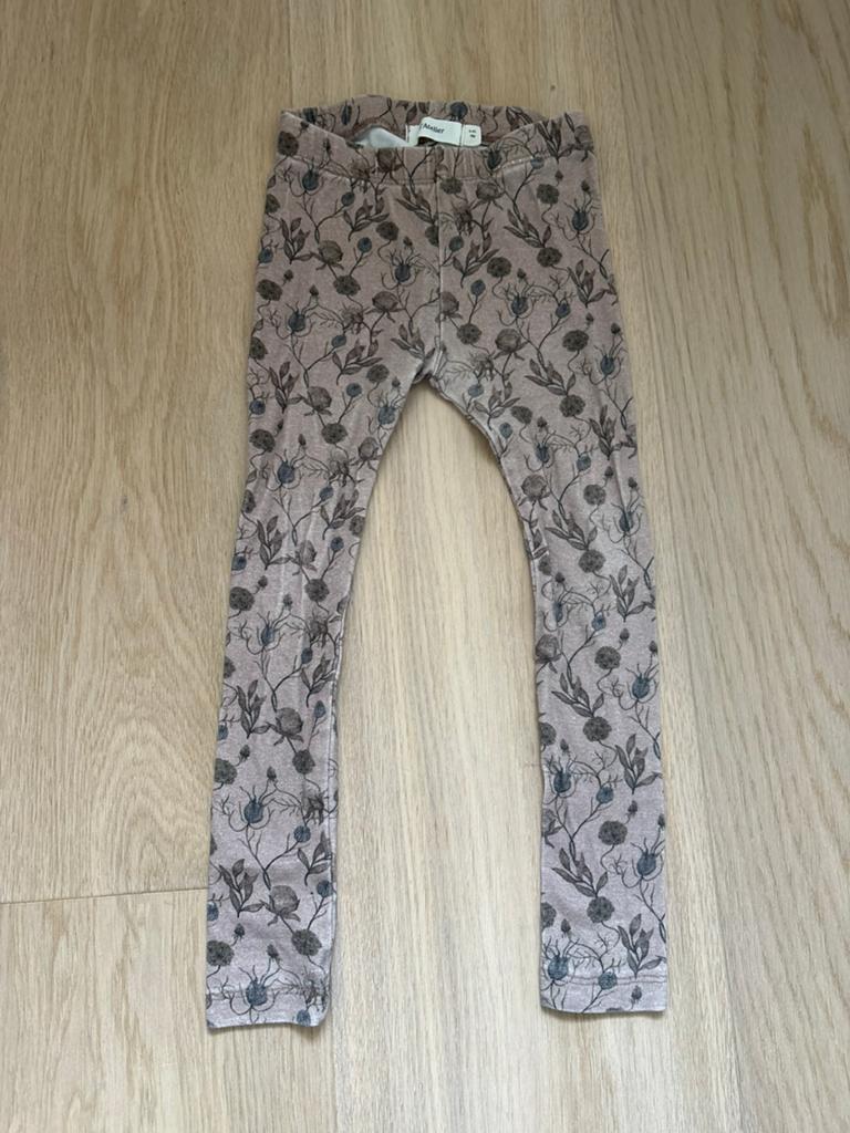 Lil’ Atelier Legging met bloemenprint - Maat 104 (3-4 jaar), Kinderen en Baby's, Kinderkleding | Maat 104, Ophalen of Verzenden
