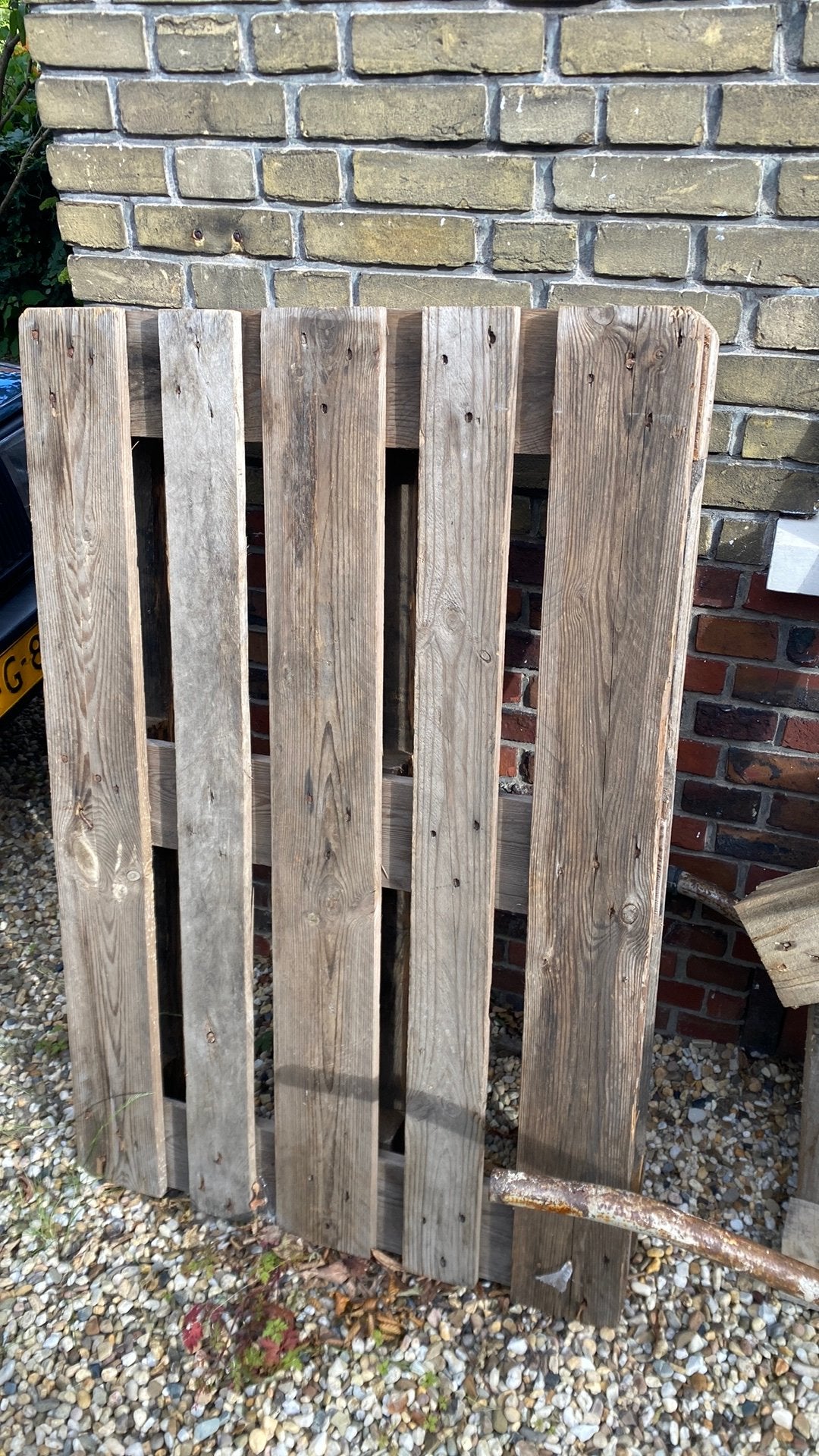 Pallet 80x120, Ophalen, Gebruikt, Minder dan 200 cm, Vuren