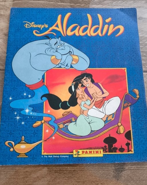 Aladdin panini Nederlands - mist 19 stickers, Ophalen of Verzenden, Gebruikt, Meerdere stickers