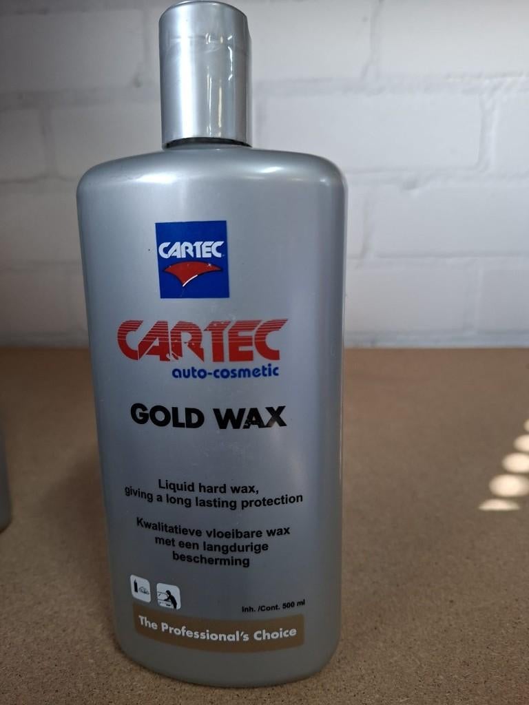 cartec Gold Wax 500 ml, Auto diversen, Onderhoudsmiddelen, Ophalen of Verzenden