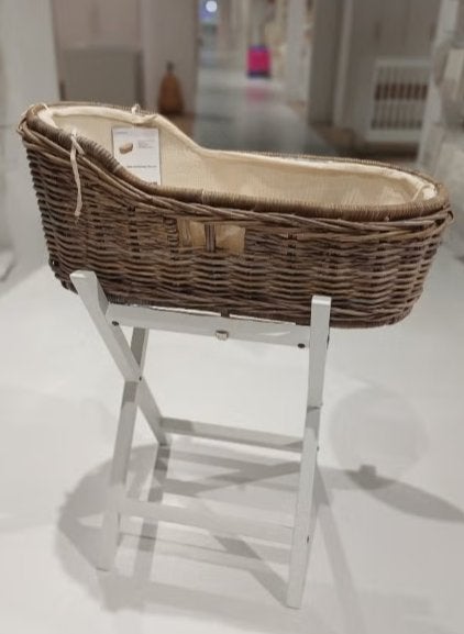 Kidsmill wieg rotan moses, Ophalen, Zo goed als nieuw, Wieg