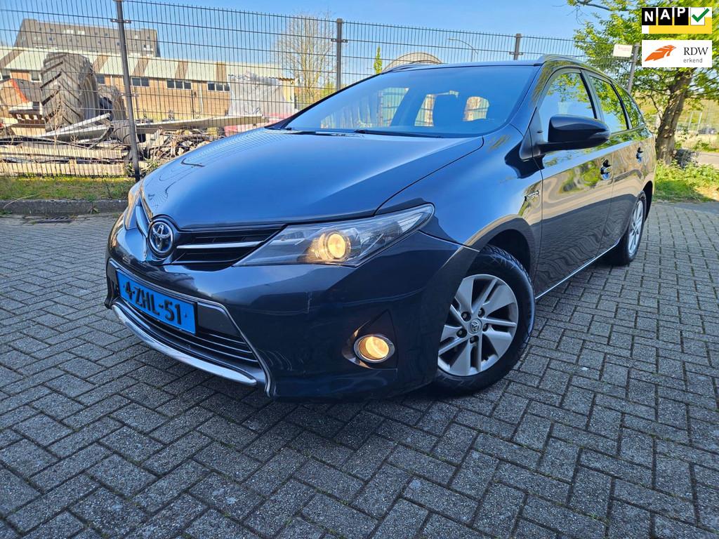Toyota Auris Touring Sports 1.8 Hybrid Aspiration BTW auto, Euro 5, Gebruikt, 49 €/maand, Origineel Nederlands