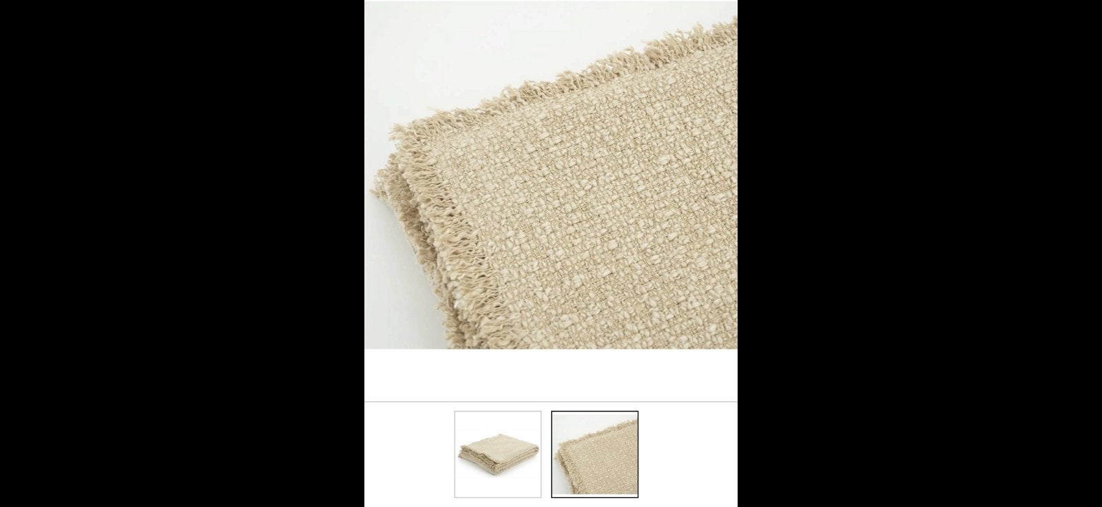 By boo plaid kleed woondeken beige, Ophalen of Verzenden, Zo goed als nieuw