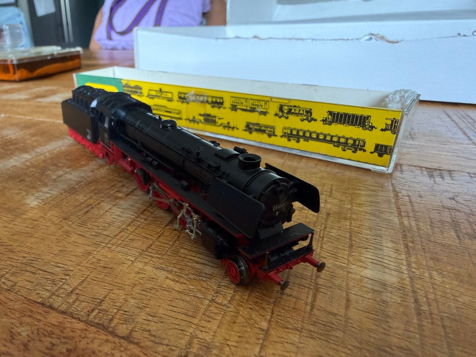 Minitrix BR 03 1013 Stoomlocomotief DB nette staat, Trix, Ophalen of Verzenden, Zo goed als nieuw, Gelijkstroom