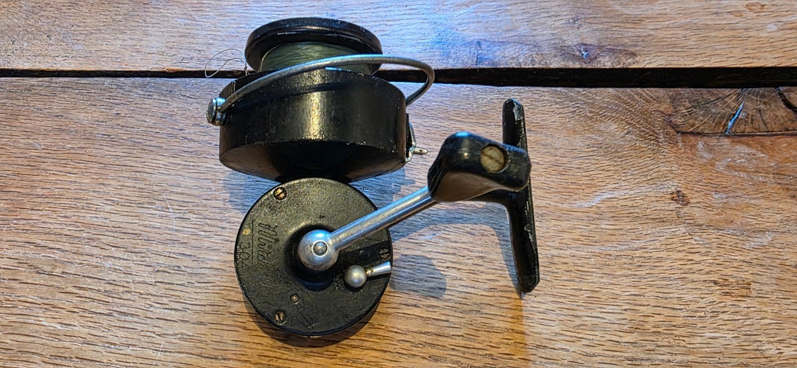Mitchell CAP 304 vismolen vintage, Ophalen of Verzenden, Gebruikt, Molen