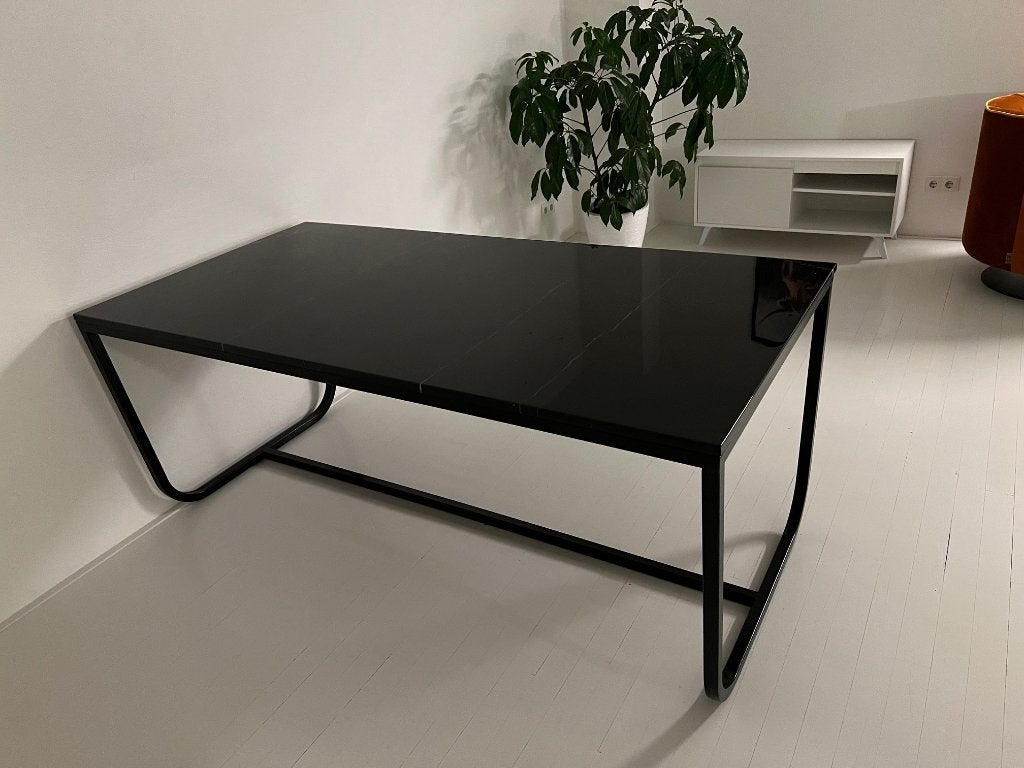Marmeren eettafel 180 x 90 cm, Ophalen, Overige materialen, Gebruikt, 50 tot 100 cm