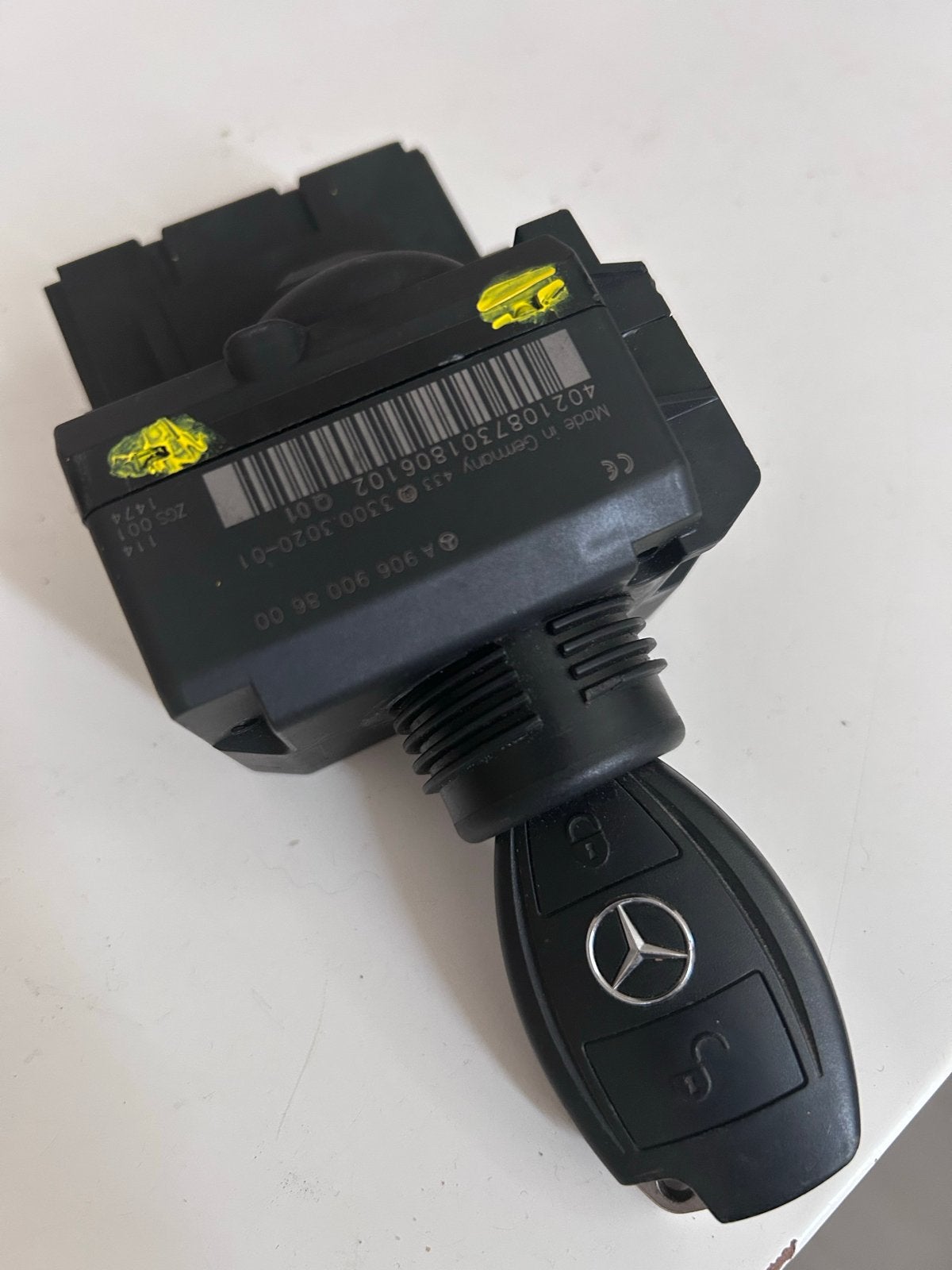 Mercedes-Benz Contactslot met Sleutel A9069008600, Ophalen of Verzenden, Gebruikt, Mercedes-Benz