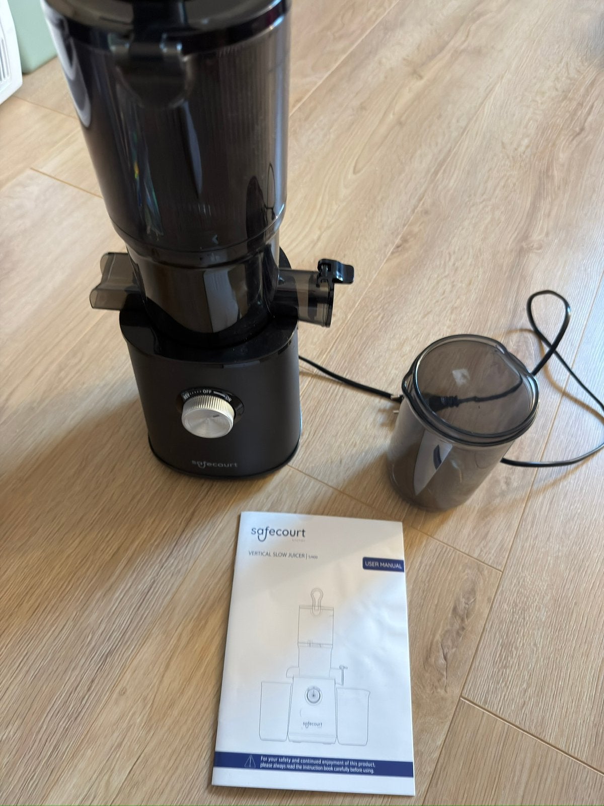 Slowjuicer Safecourt Juicemaker Juicer ZGAN, Ophalen of Verzenden, Zo goed als nieuw, Slowjuicer
