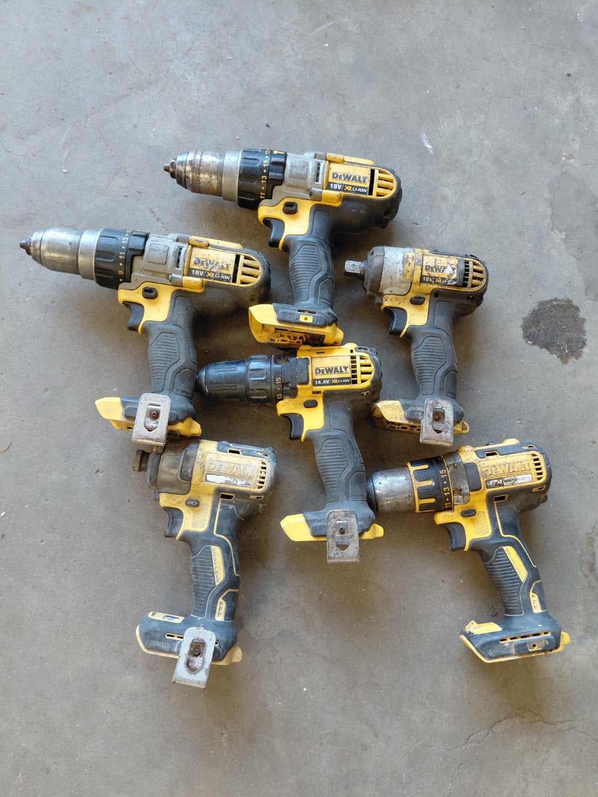 Dewalt machines, Ophalen, Gebruikt
