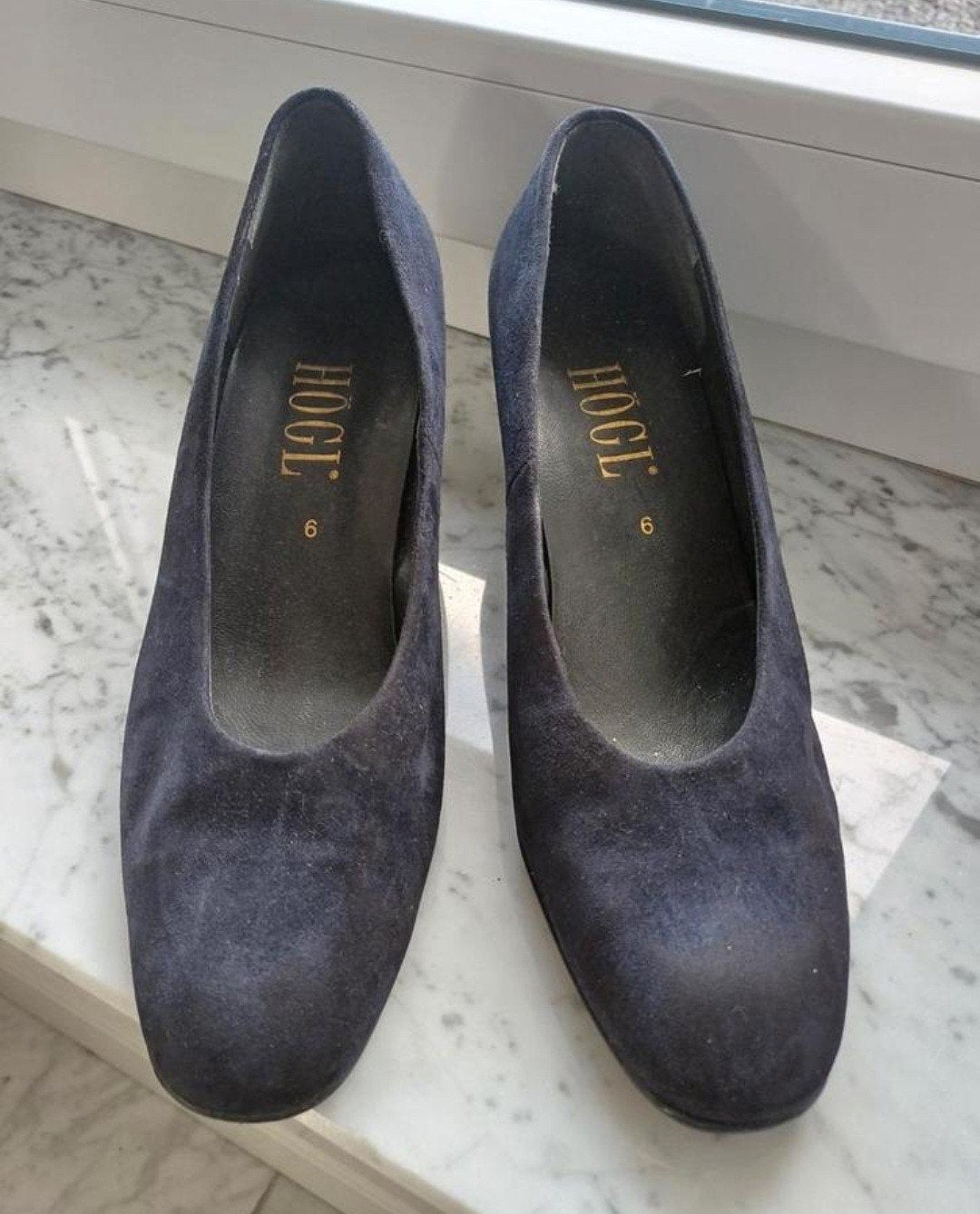 Högl pumps maat 6 / maat 39 nieuwstaat, Pumps, Högl, Blauw, Ophalen of Verzenden