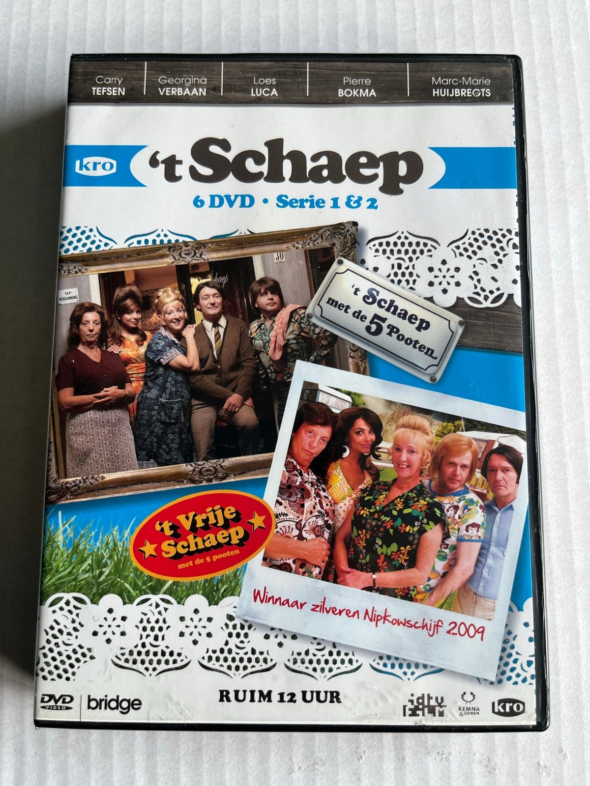 DVD 't Schaep met de 5 Pooten & 't Vrije Schaep - Serie 1 &, Gebruikt, Alle leeftijden, Komedie, Ophalen of Verzenden