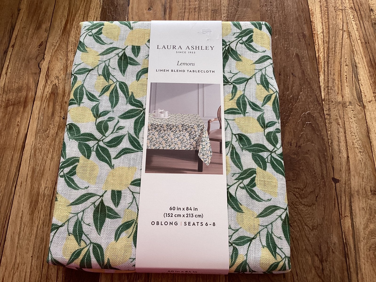 LAURA ASHLEY nieuw tafelkleed, Verzenden, Nieuw, Rechthoek