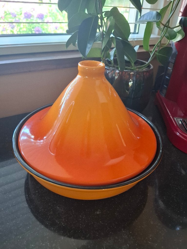 Nieuwe Tajine doorsnee 24 cm aardewerk, Overige materialen, Met deksel, Overige typen, Nieuw
