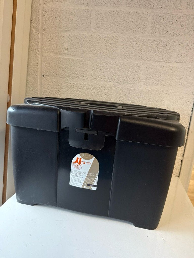 Fouganza poetskoffer zwart, Ophalen of Verzenden, Gebruikt, Poetstas