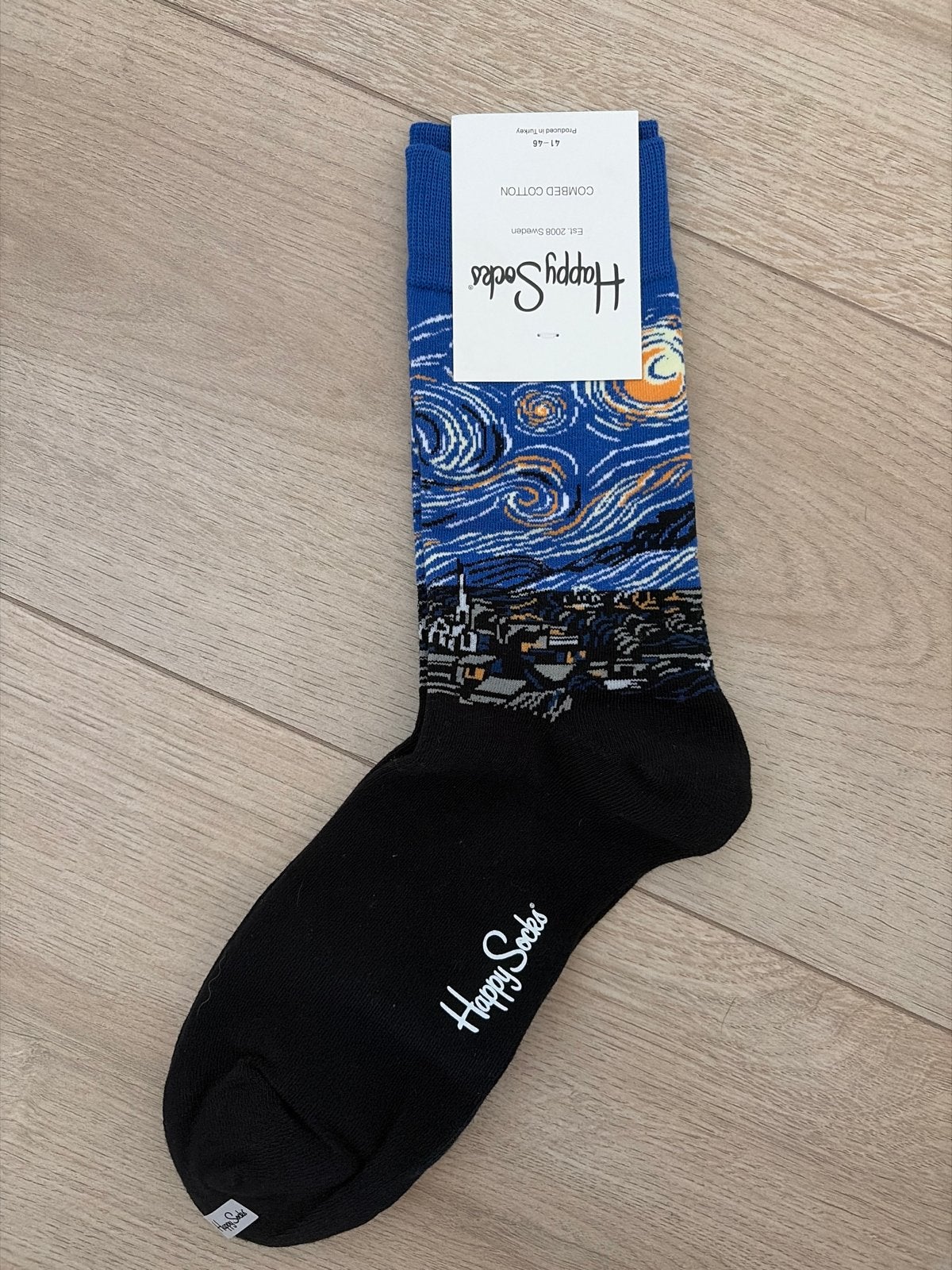 Happy Socks 'Sterrennacht' - Nieuw, Kleding | Heren, Sokken en Kousen, Verzenden, Nieuw, Maat 43 t/m 46, Blauw