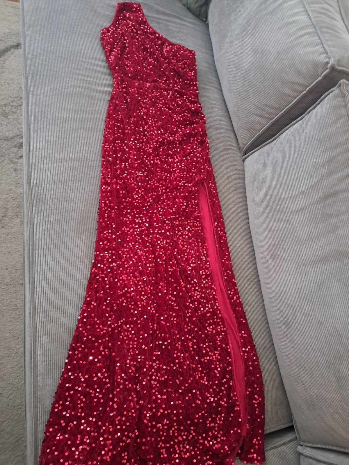 One shoulder galajurk, Ophalen, Galajurk, Nieuw, Maat 36 (S)