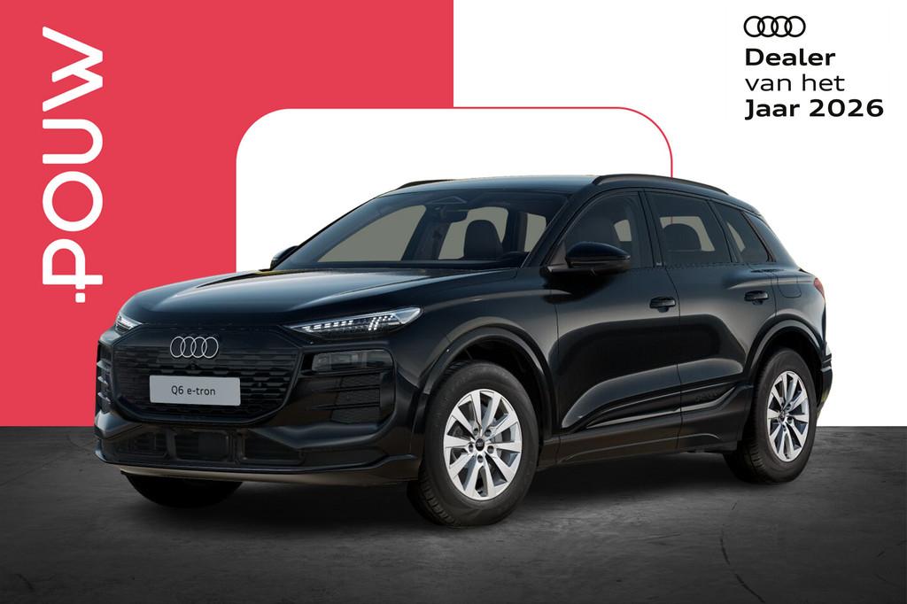 Audi Q6 e-tron edition 252pk 83 kWh | Matrix LED Koplampen |, Auto's, Audi, Automaat, 12 maanden, Zwart, SUV of Terreinwagen