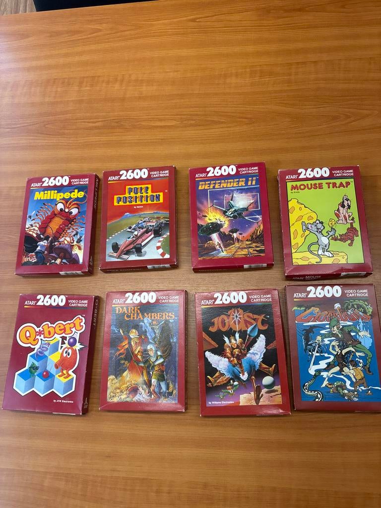 Atari 2600 Spellen Collectie - Diverse Klassiekers, Spelcomputers en Games, Games | Atari, Gebruikt, Atari 2600, Overige genres