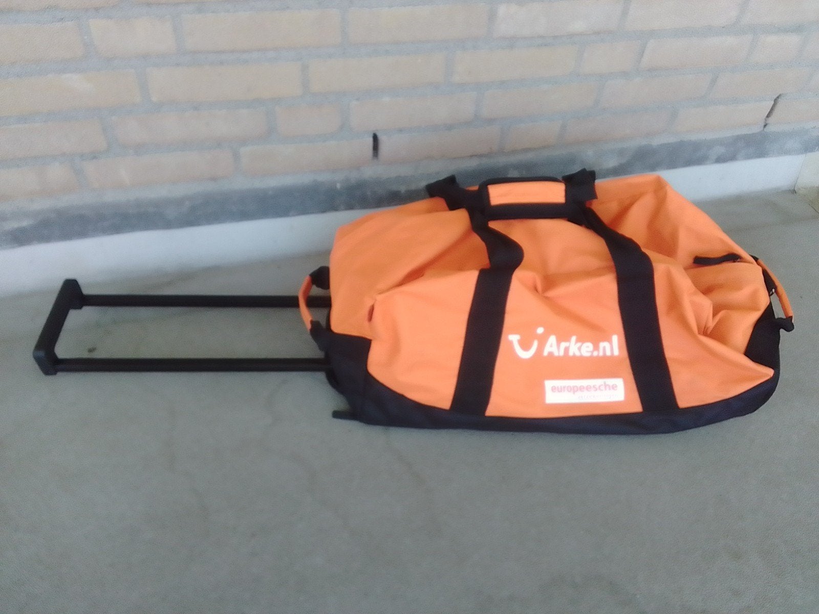 Reistas met wieltjes en uitschuifbaar handvat, Ophalen, Minder dan 35 cm, Zo goed als nieuw, 60 tot 80 cm