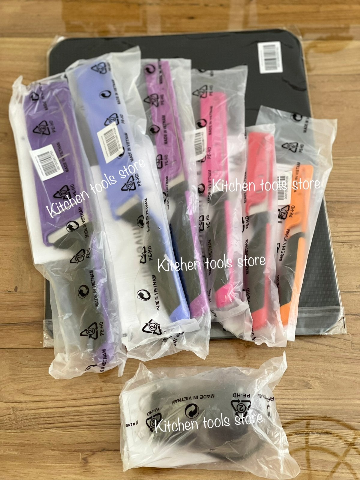 Tupperware Messen set (6messen) + messenslijper + snijplank, Ophalen of Verzenden, Nieuw, Overige typen