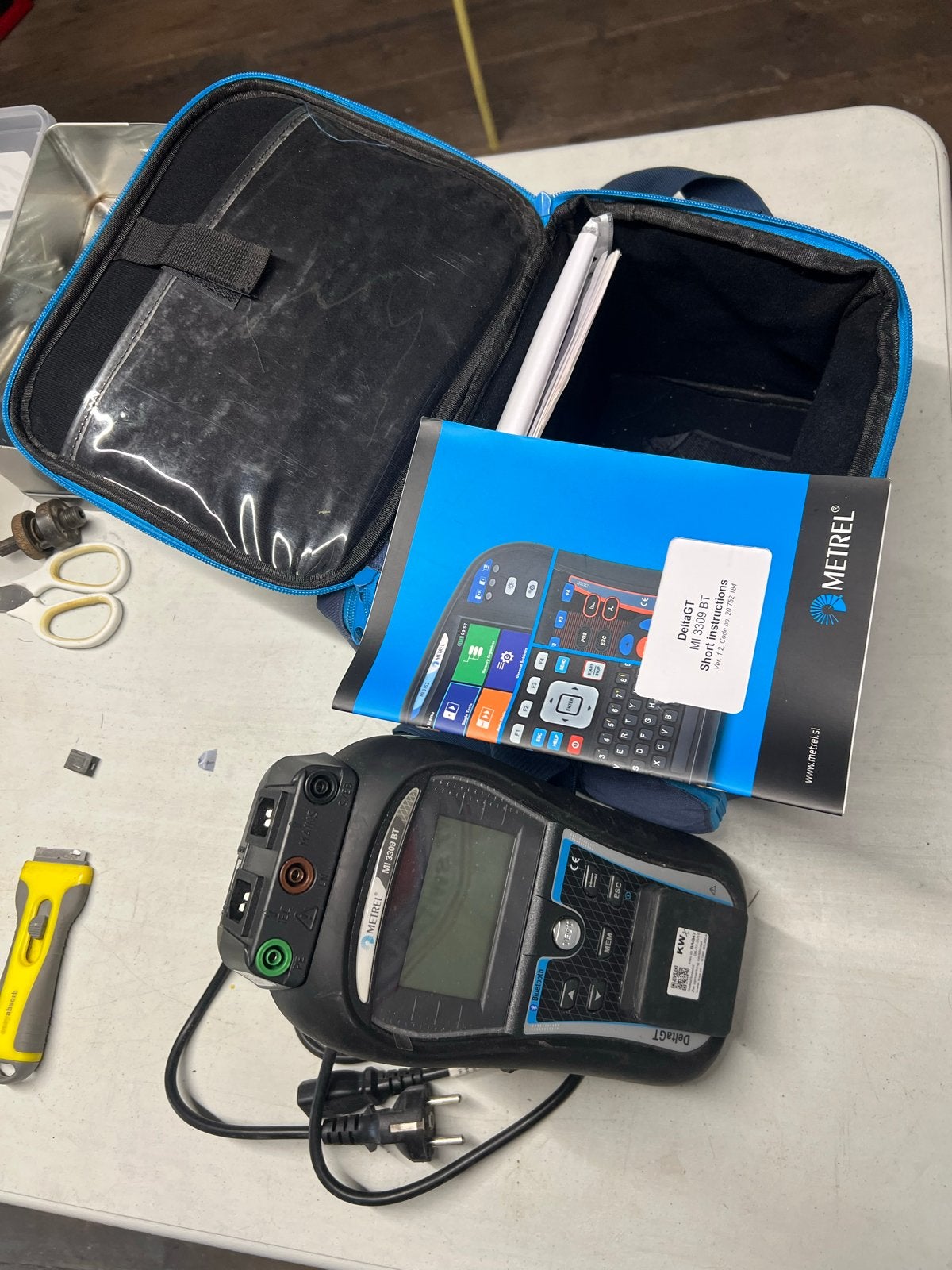 Metrel MI 3309 BT DeltaGT Installatietester, Ophalen of Verzenden, Gebruikt, Elektriciteit