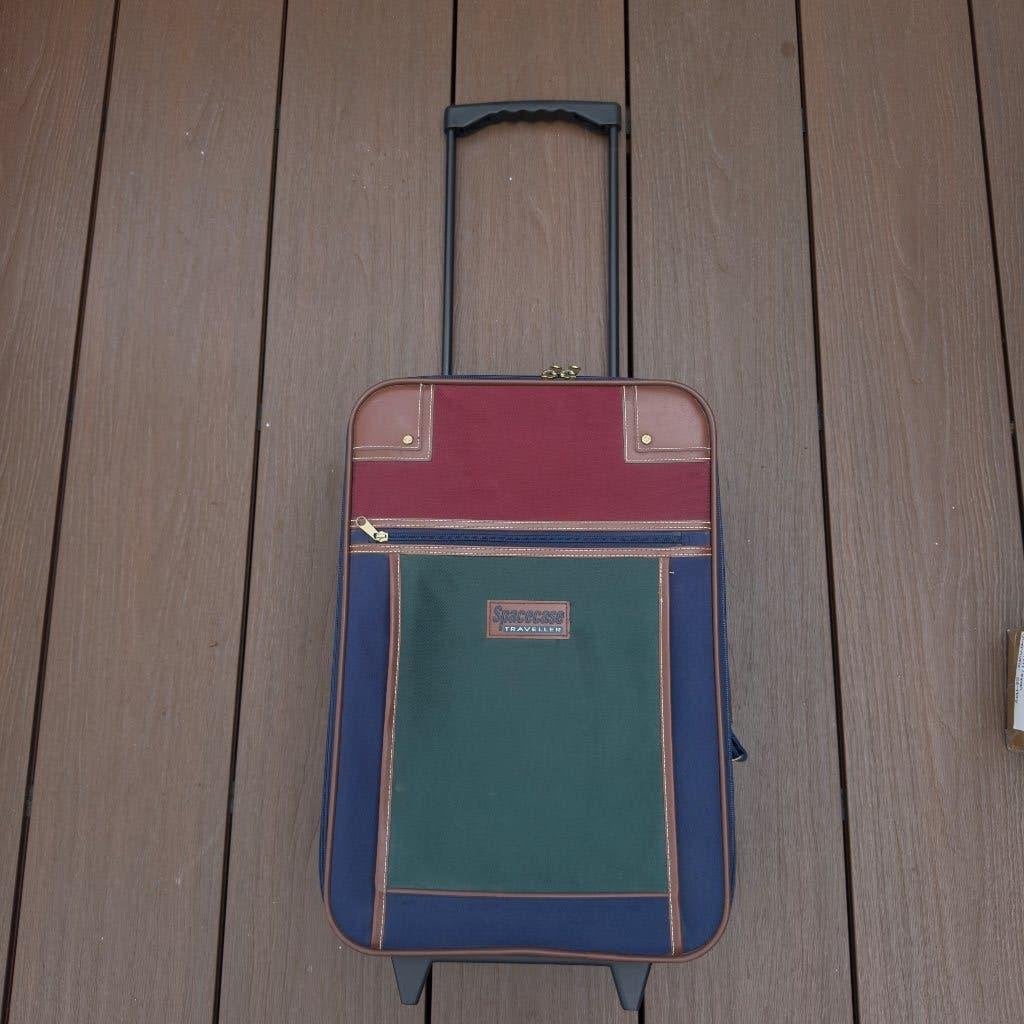 Reistrolley, Ophalen, Gebruikt, Blauw, Minder dan 40 cm