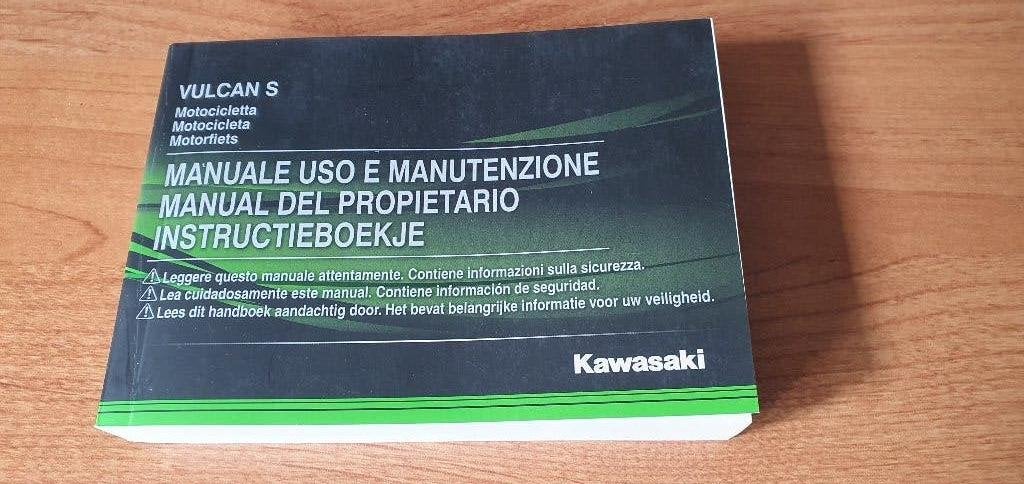 Vulcan S handleiding / instructieboekje, Motoren, Ophalen of Verzenden, Kawasaki