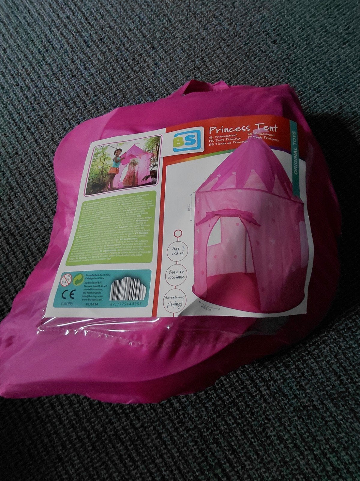 Princesse tent ,zeer leuke kinder tent., Ophalen, Zo goed als nieuw, Overige materialen