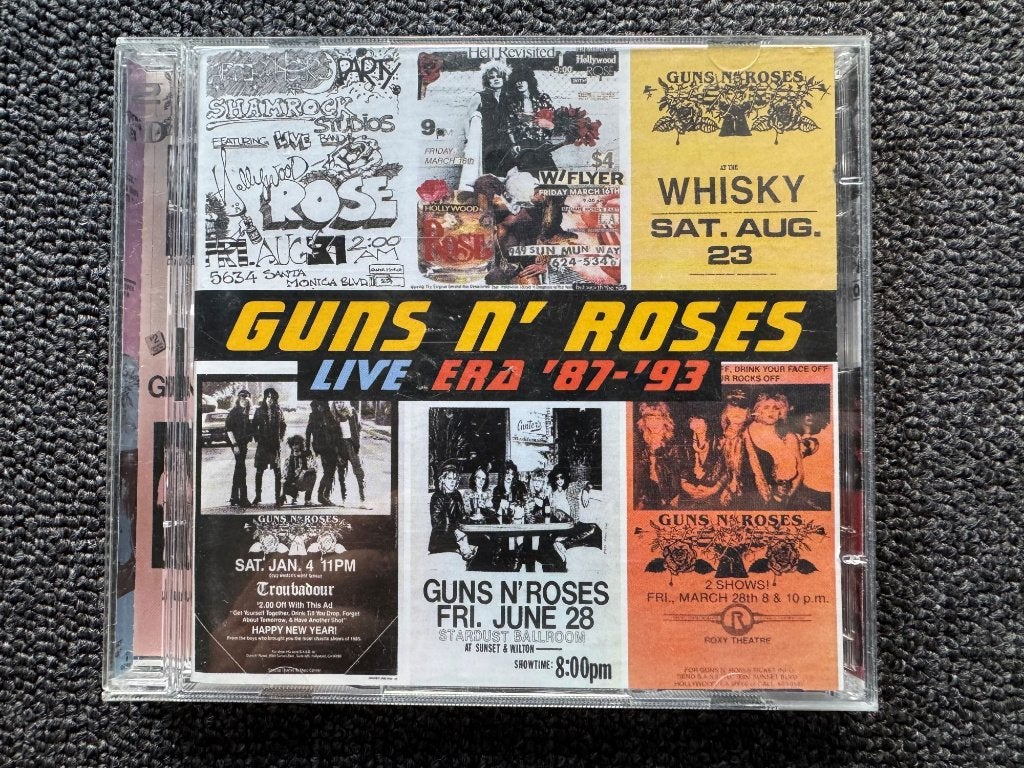 CD - Guns N' Roses - Live Era '87-'93, Ophalen of Verzenden, Zo goed als nieuw, Live-album, Poprock