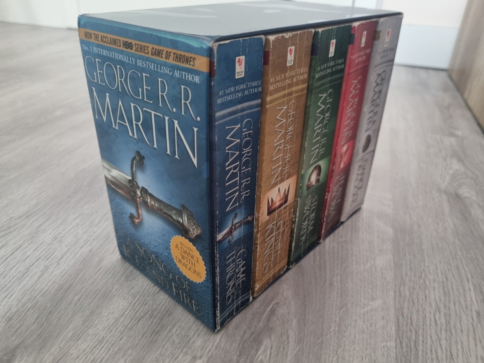 Game of Thrones 5 copy boxed set, Ophalen of Verzenden, Gelezen, George R.R. Martin