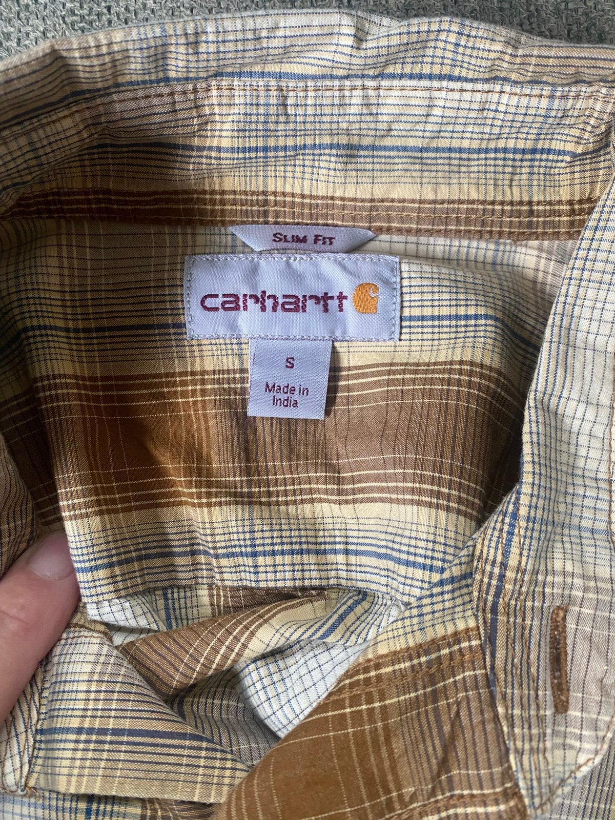 Carhartt overhemd, Kleding | Heren, Ophalen of Verzenden, Zo goed als nieuw, Halswijdte 38 (S) of kleiner