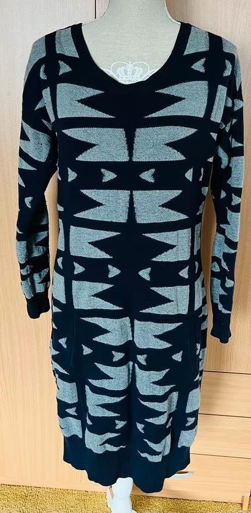 Claudia Strater winter jurk maat 38, Kleding | Dames, Jurken, Maat 38/40 (M), Blauw, Ophalen of Verzenden, Zo goed als nieuw