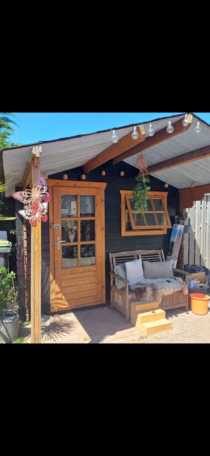 Gratis tuinhuis, Tuin en Terras, Tuinhuizen, Ophalen, Gebruikt, 250 tot 500 cm
