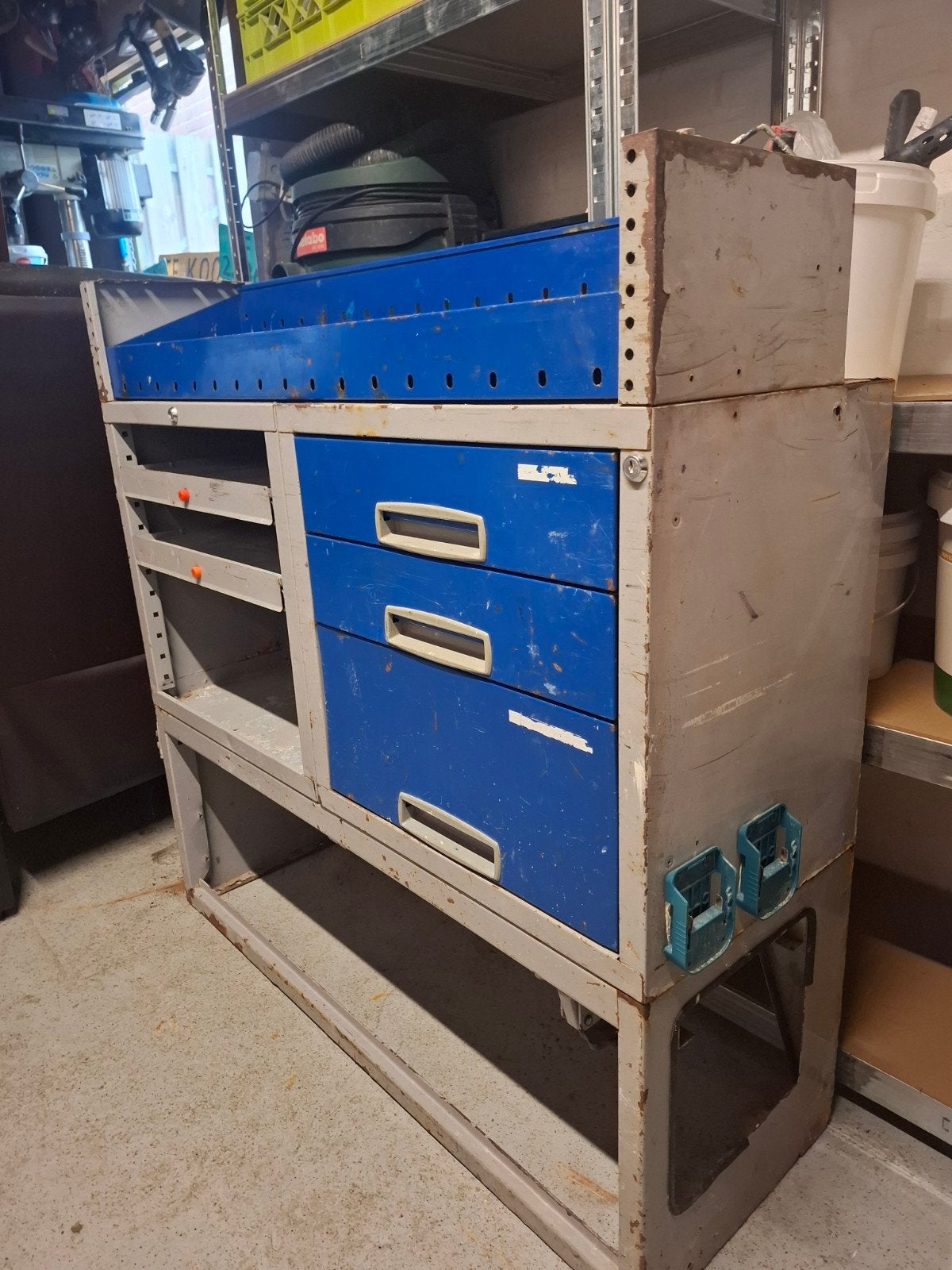 bedrijfswagen inrichting stelling kast stellingkast, Auto diversen, Ophalen