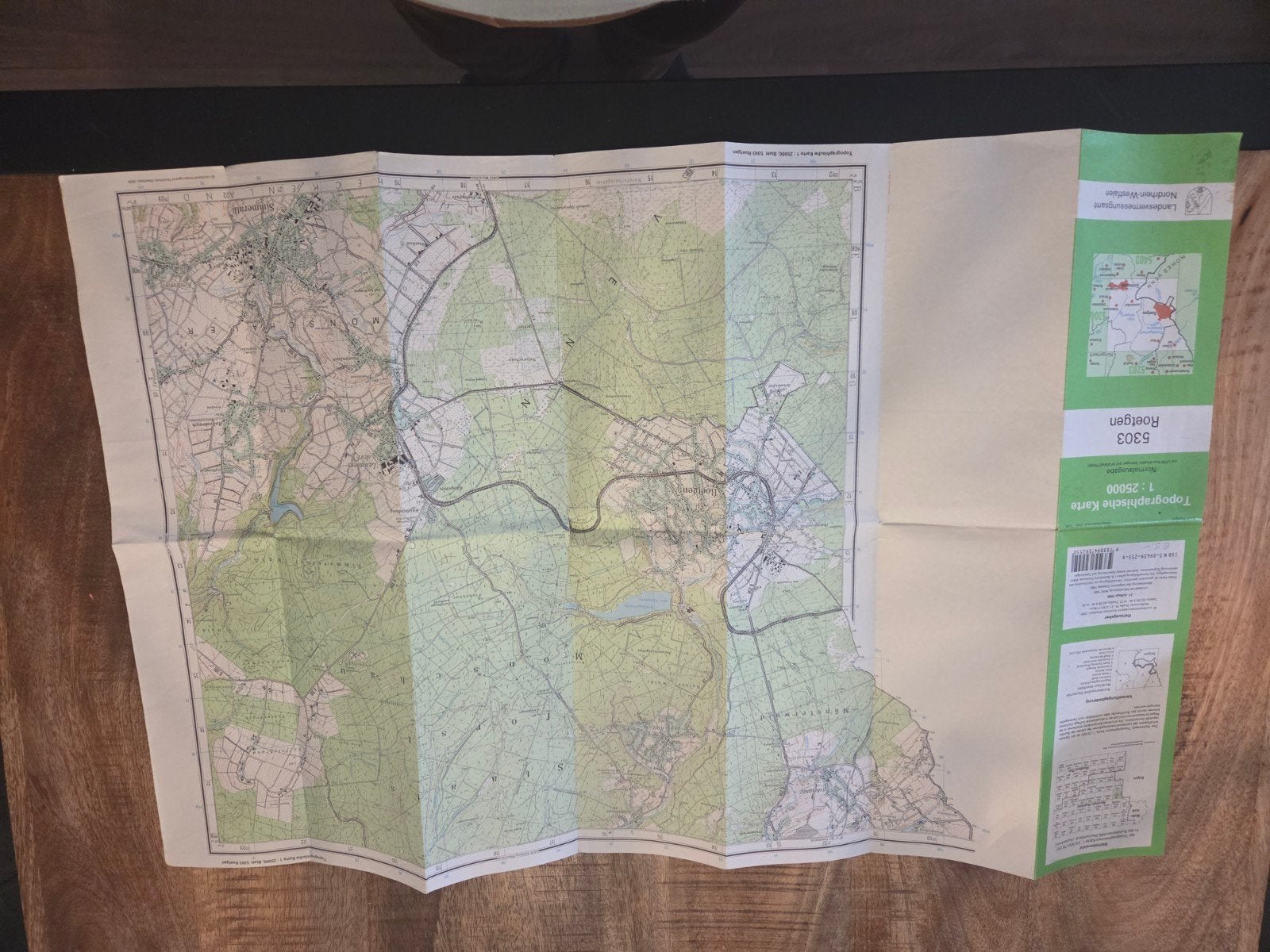 Topografische Kaart 6303 Roetgen 1:25000, Ophalen of Verzenden