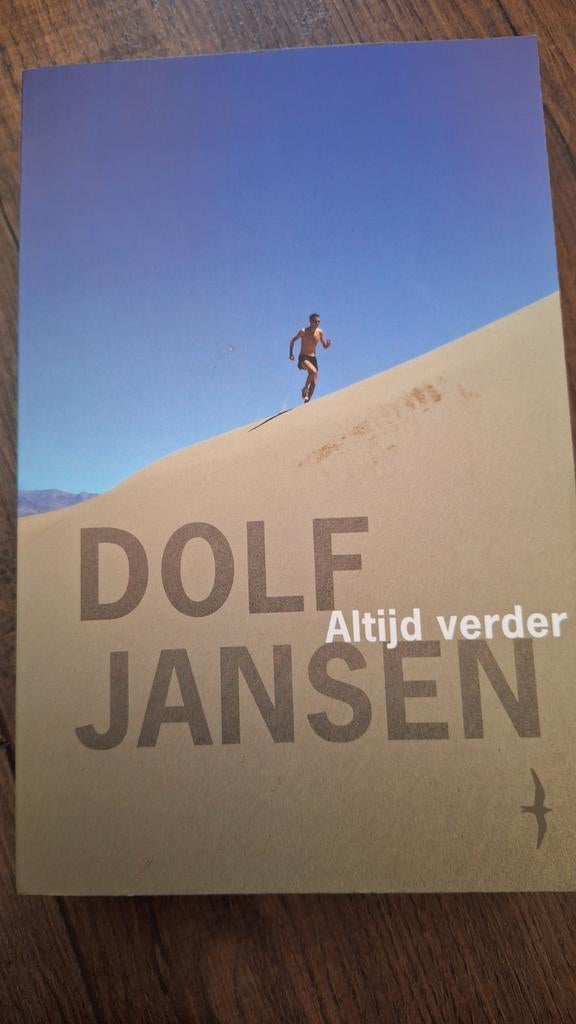 Dolf Jansen - Altijd verder (gesigneerd voor Henny, Ophalen of Verzenden, Zo goed als nieuw, Dolf Jansen, Lopen en Fietsen
