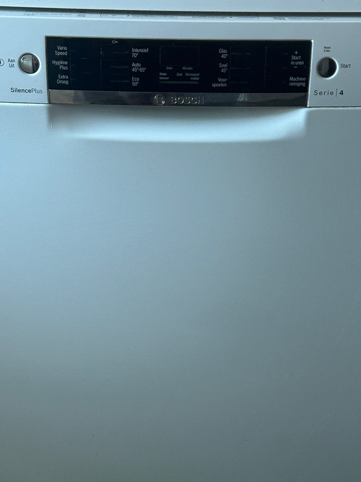 Bosch SMS46GW02N Vrijstaande Vaatwasser - Wit, Witgoed en Apparatuur, Ophalen, Gebruikt, 60 cm of meer, Eco programma