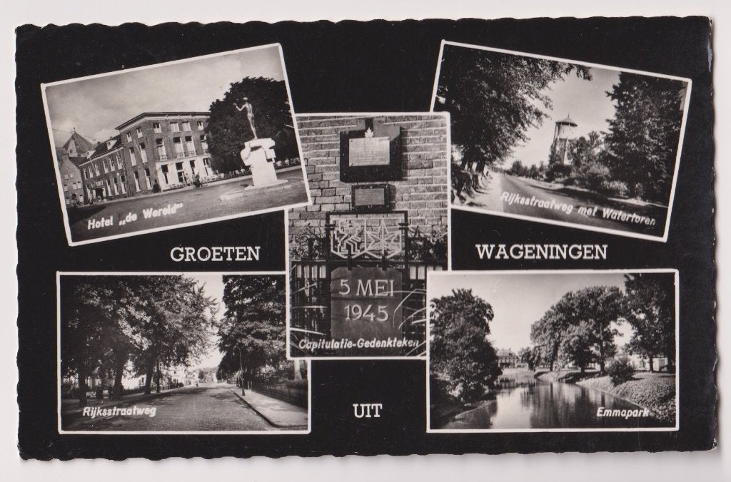 090 Wageningen - 5 mei 1945 Capitulatie B75, Verzenden, 1940 tot 1960, Gelopen, Gelderland
