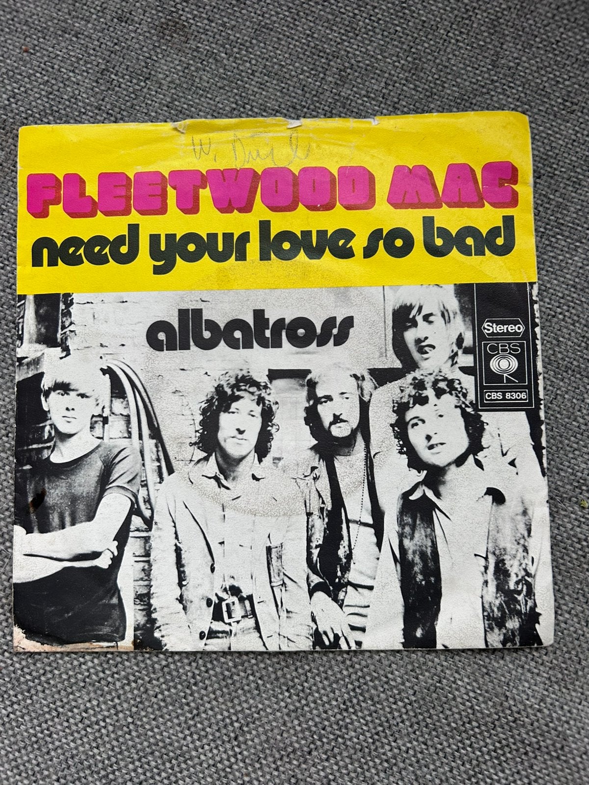 Fleetwood Mac Need Your Love So Bad / Albatros, Cd's en Dvd's, Ophalen of Verzenden, Zo goed als nieuw, 7 inch, Pop