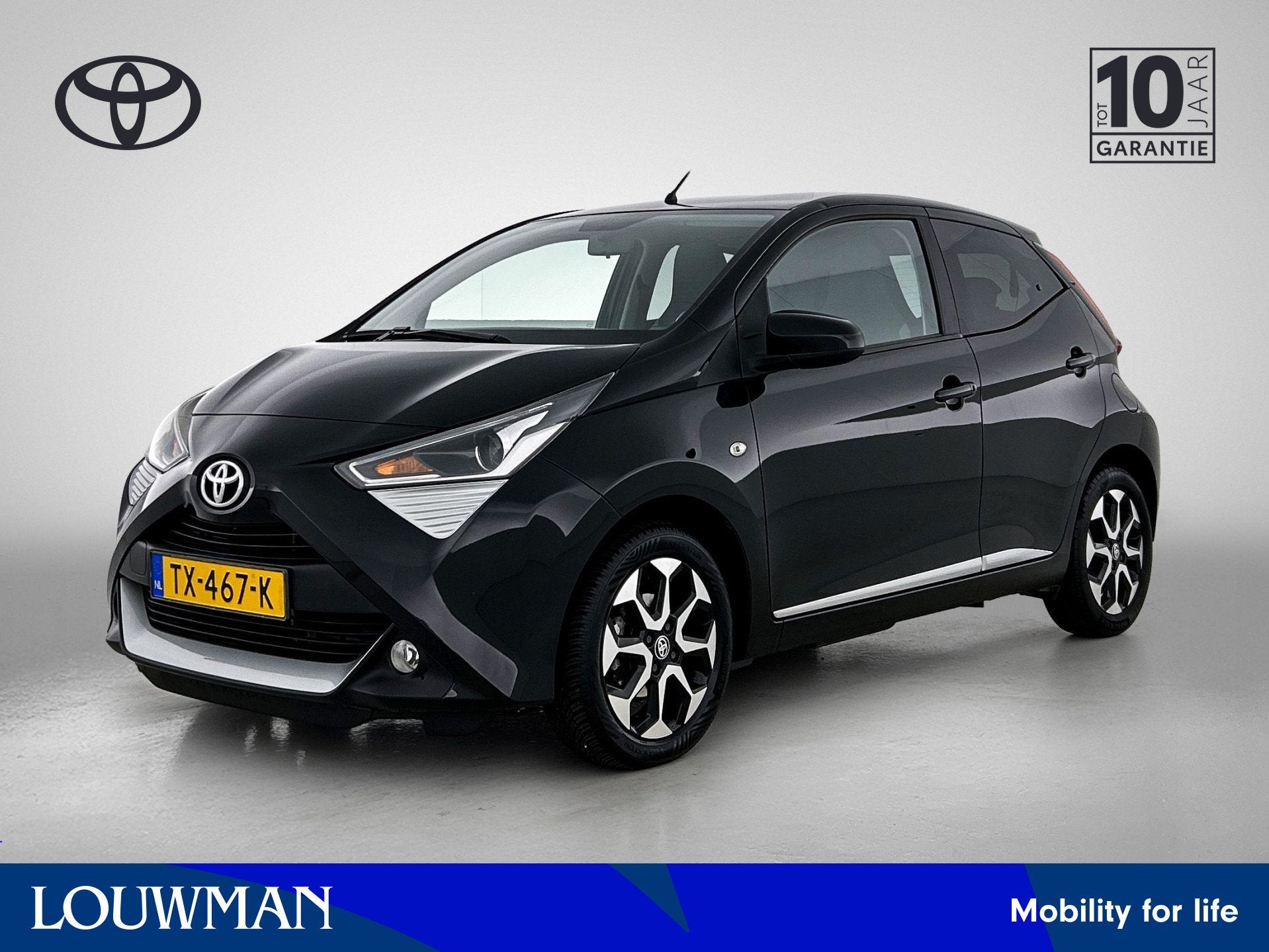 Toyota Aygo 1.0 VVT-i x-clusiv | Carplay | Achteruitrijcamer, Voorwielaandrijving, 12 maanden, Stof, 4 stoelen