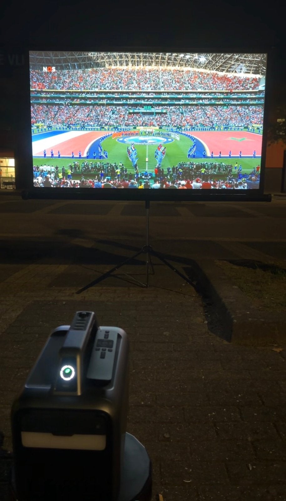Nebula Mars 3 outdoor beamer met beamer scherm, Audio, Tv en Foto, Beamers, LED, Nieuw, Ophalen of Verzenden, Full HD (1080)