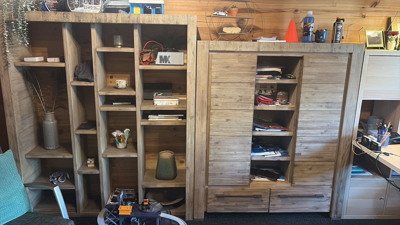 Inboedel set meubels interieur eettafel 6 stoelen dressoir, Ophalen, Zo goed als nieuw, Hout, Overige typen